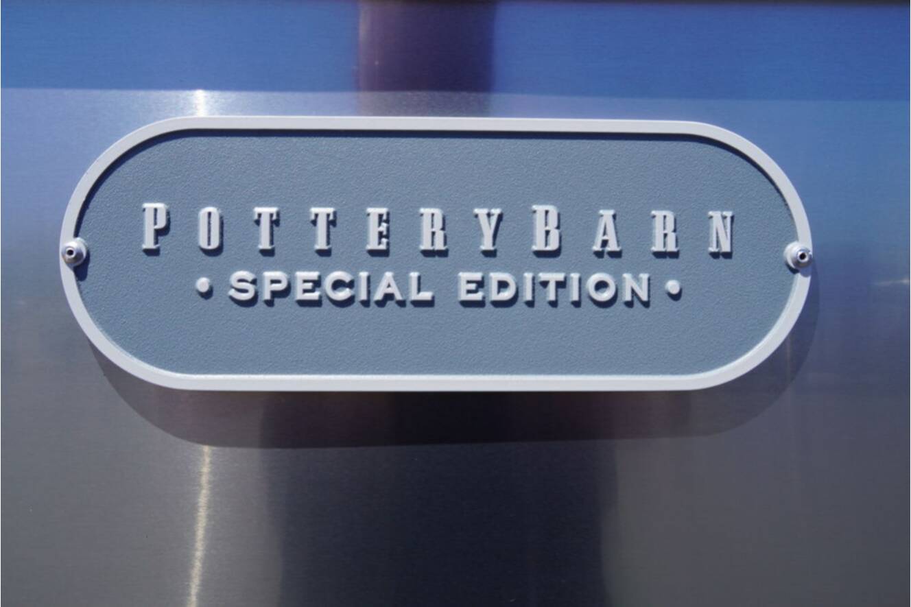 A photo of this 2025 Airstream Pottery Barn Special Edition 28RBQ
