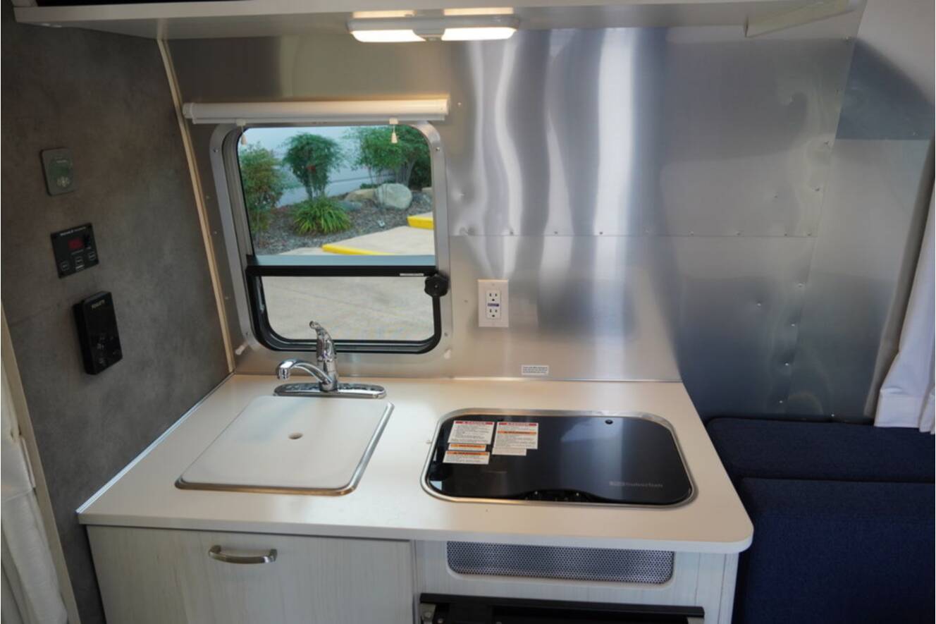 A photo of this 2026 Airstream Bambi ® 16RB