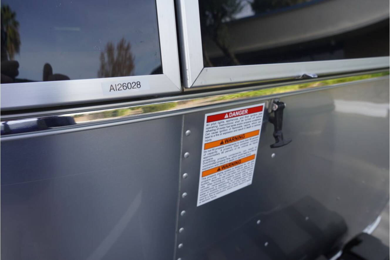 A photo of this 2026 Airstream Bambi ® 16RB