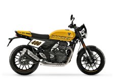 Triumph Expands 400 Lineup with Tracker and Thruxton  image