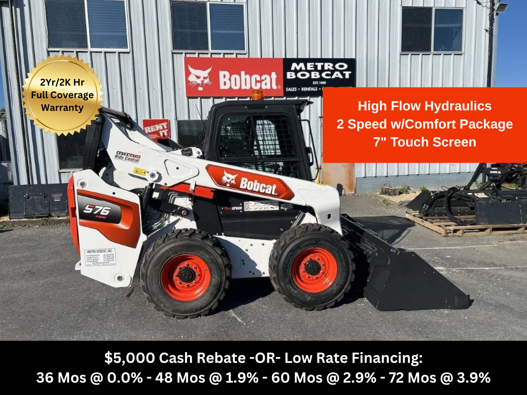 2024 Bobcat S76 in Forestville, MD