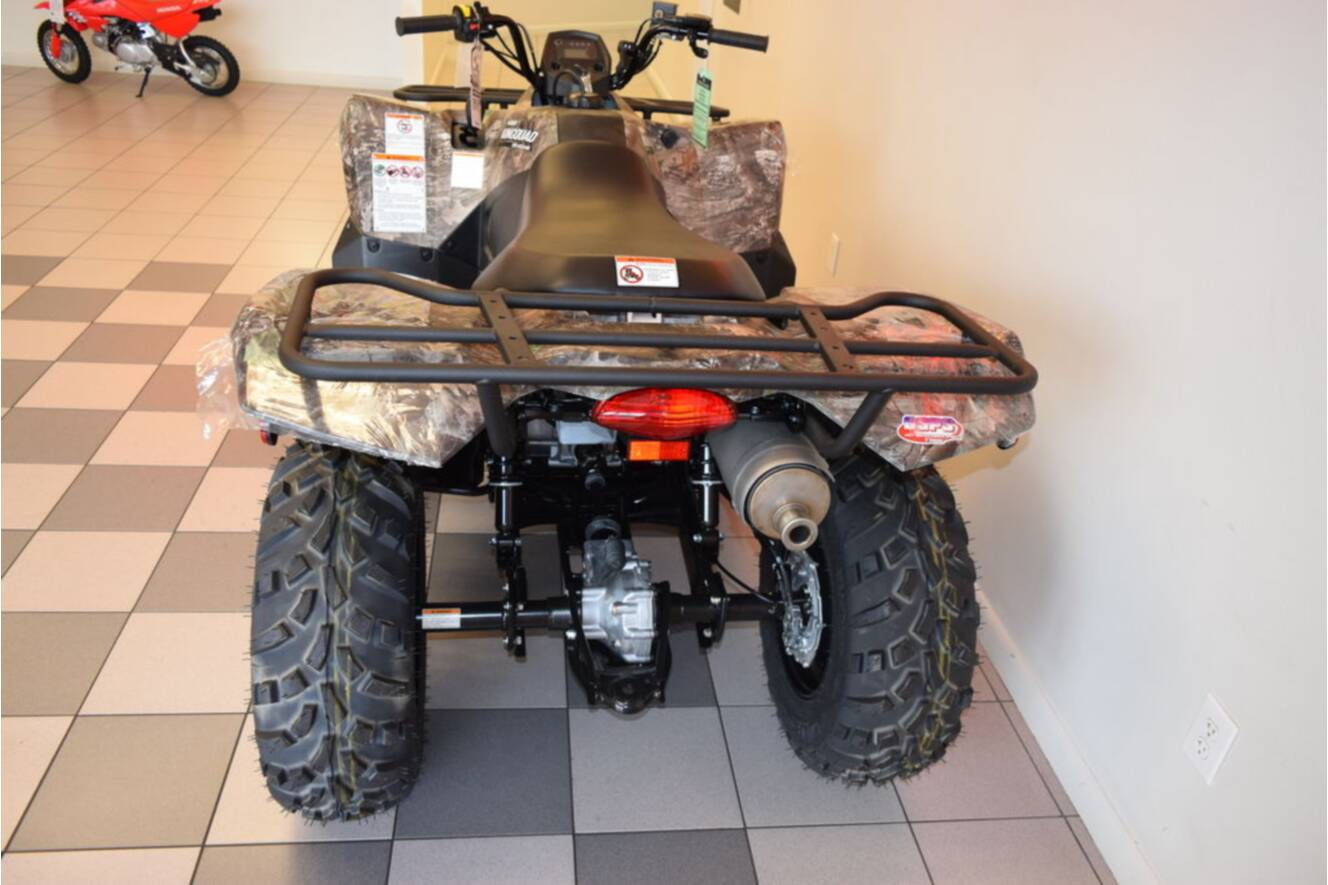 A photo of this 2025 Suzuki KingQuad 400ASi Camo