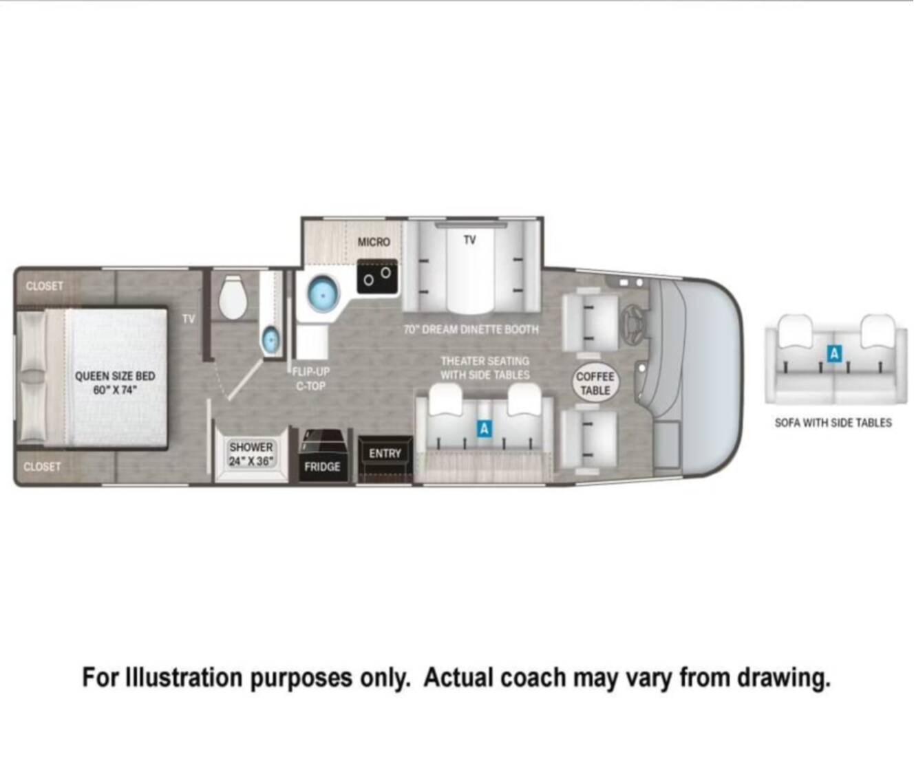 A photo of this 2026 Thor Motor Coach VEGAS 28.1
