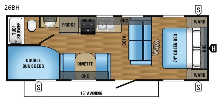 2017 Jayco Jay Flight 26BH in clifton park NY