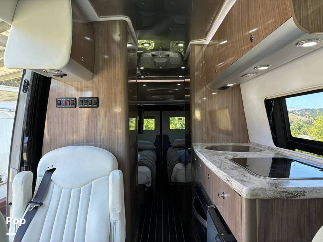 A photo of this 2017 Airstream Interstate EXT Lounge Twin Wardrobe