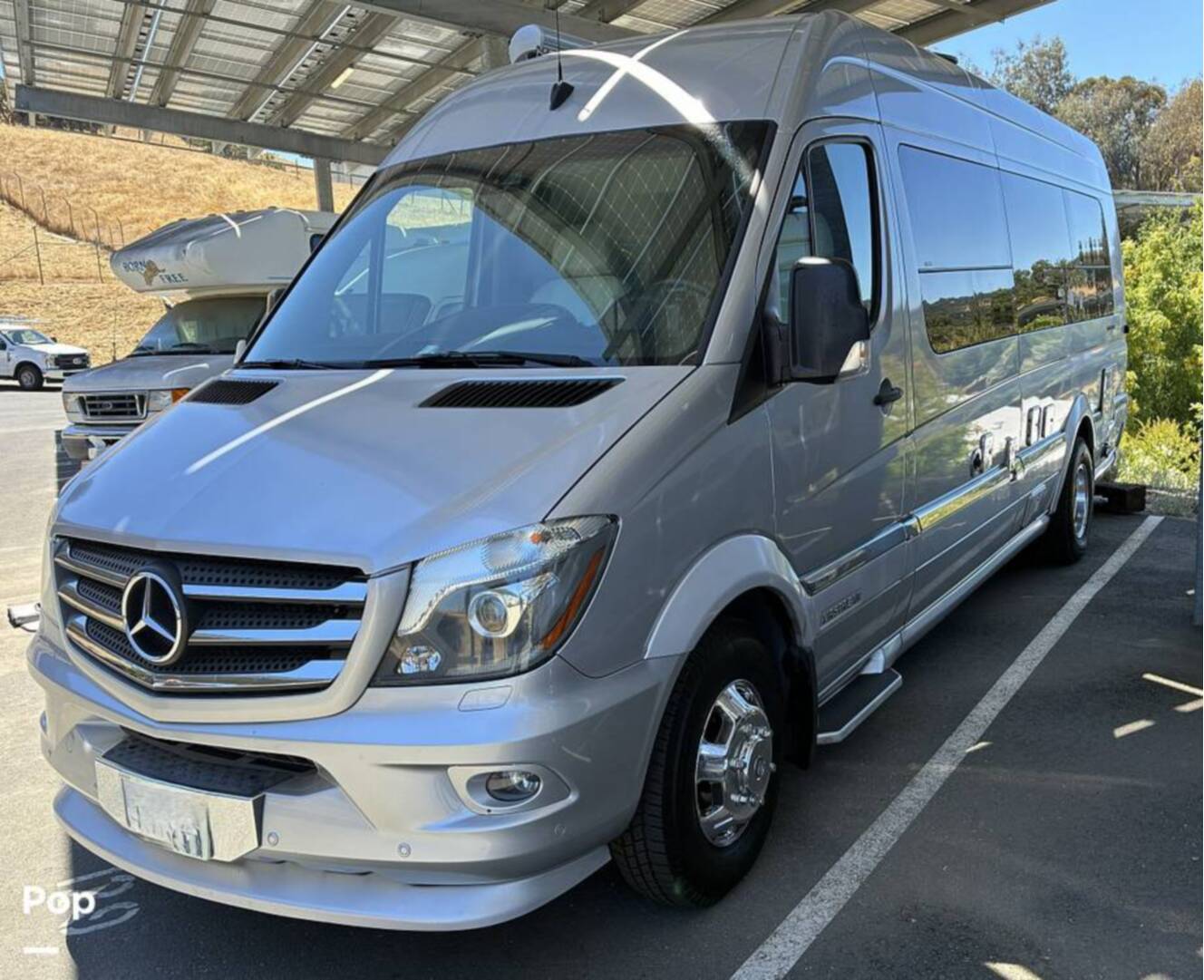 A photo of this 2017 Airstream Interstate EXT Lounge Twin Wardrobe
