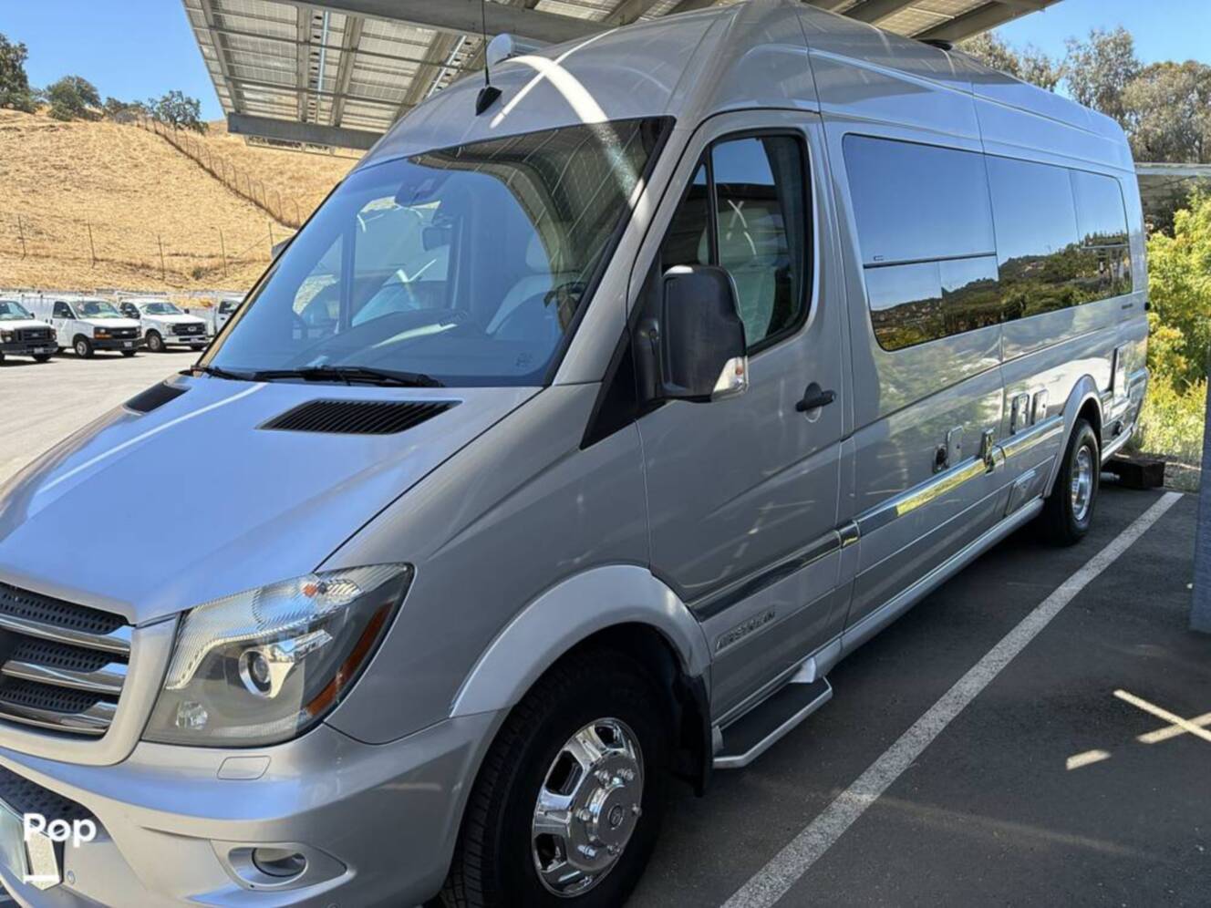 A photo of this 2017 Airstream Interstate EXT Lounge Twin Wardrobe