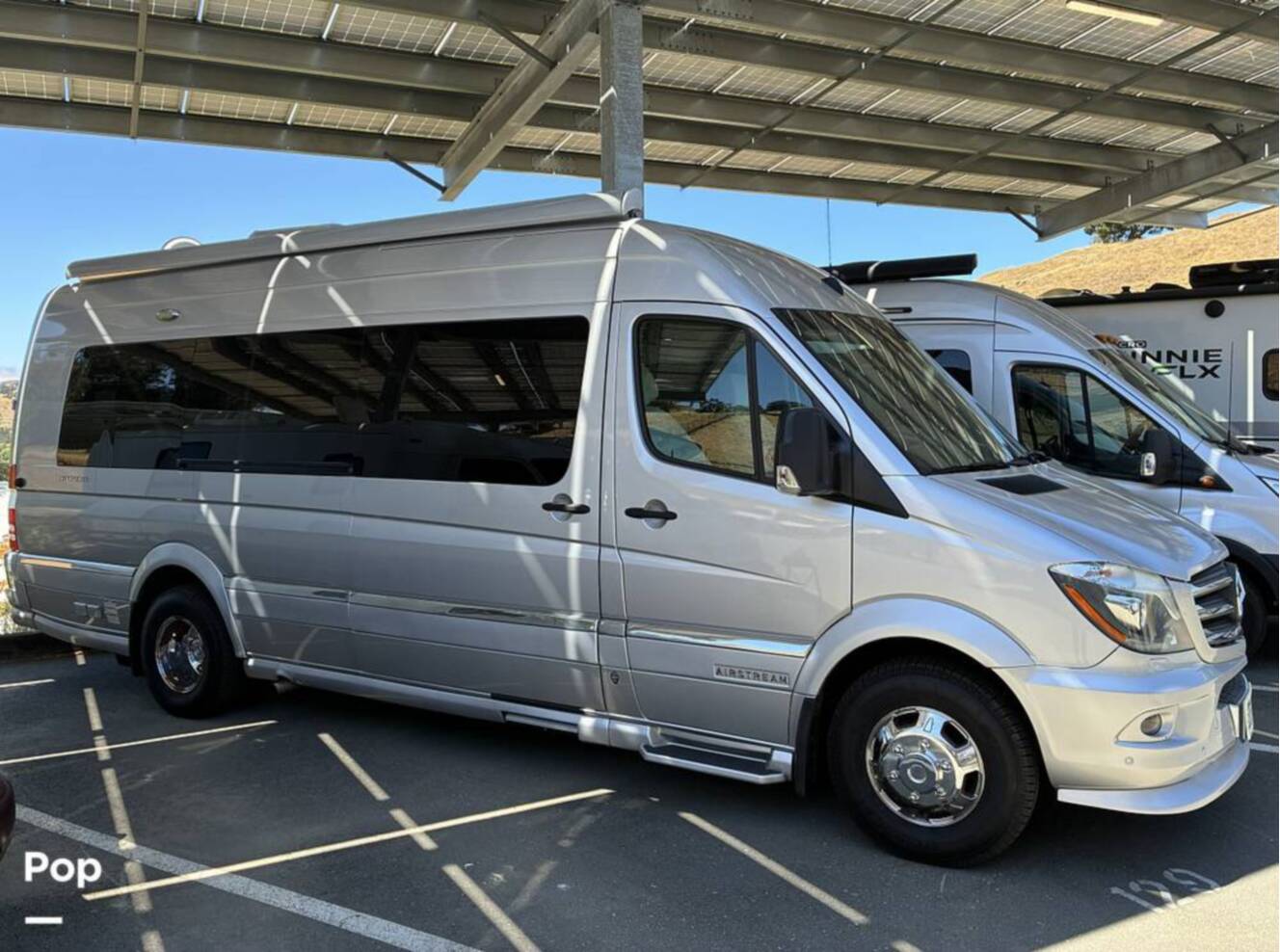 A photo of this 2017 Airstream Interstate EXT Lounge Twin Wardrobe