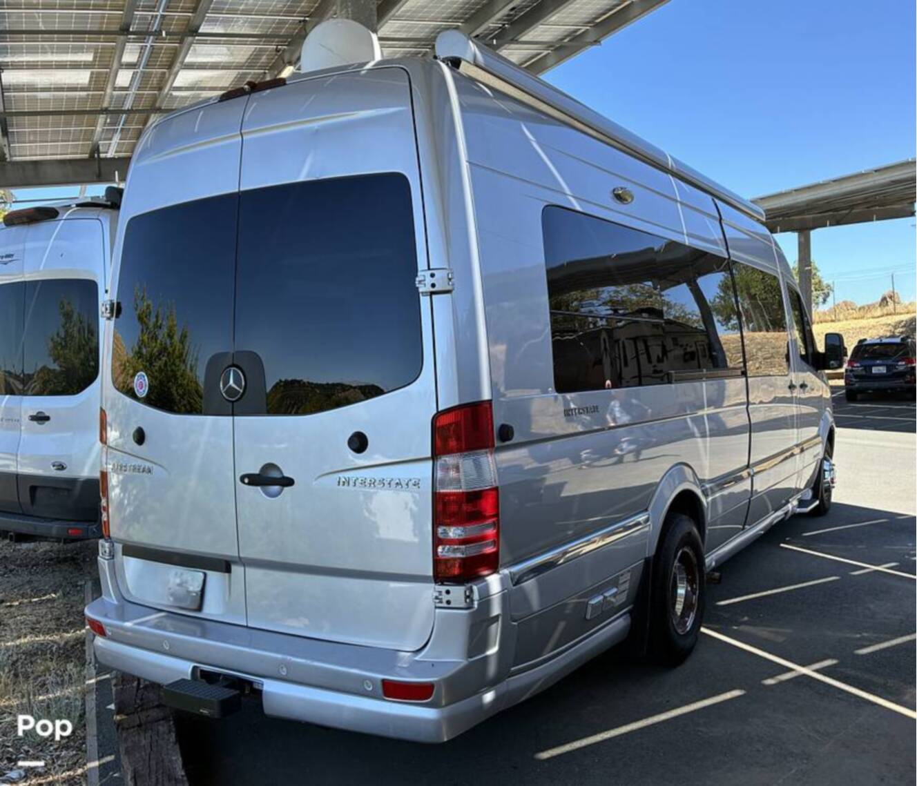 A photo of this 2017 Airstream Interstate EXT Lounge Twin Wardrobe