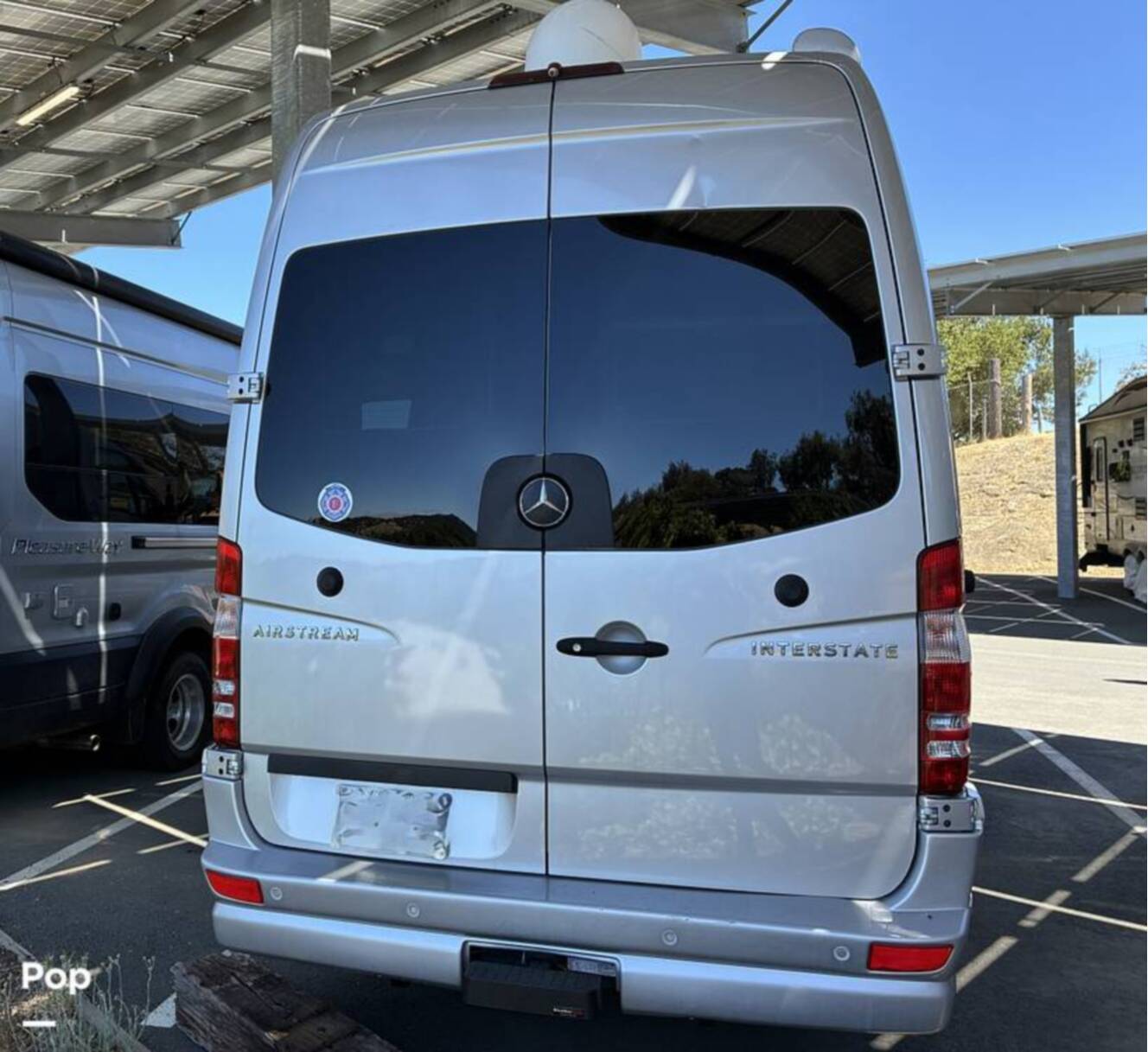A photo of this 2017 Airstream Interstate EXT Lounge Twin Wardrobe