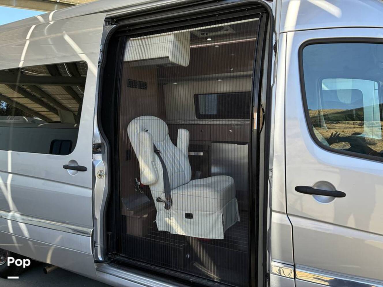 A photo of this 2017 Airstream Interstate EXT Lounge Twin Wardrobe