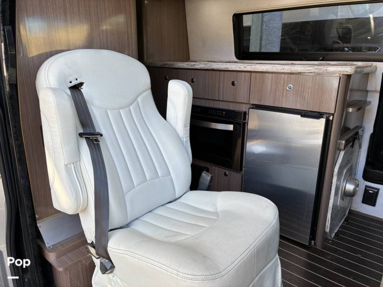 A photo of this 2017 Airstream Interstate EXT Lounge Twin Wardrobe