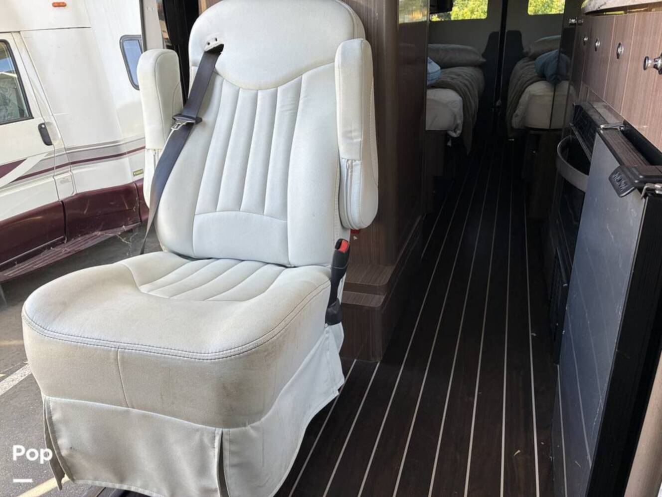 A photo of this 2017 Airstream Interstate EXT Lounge Twin Wardrobe