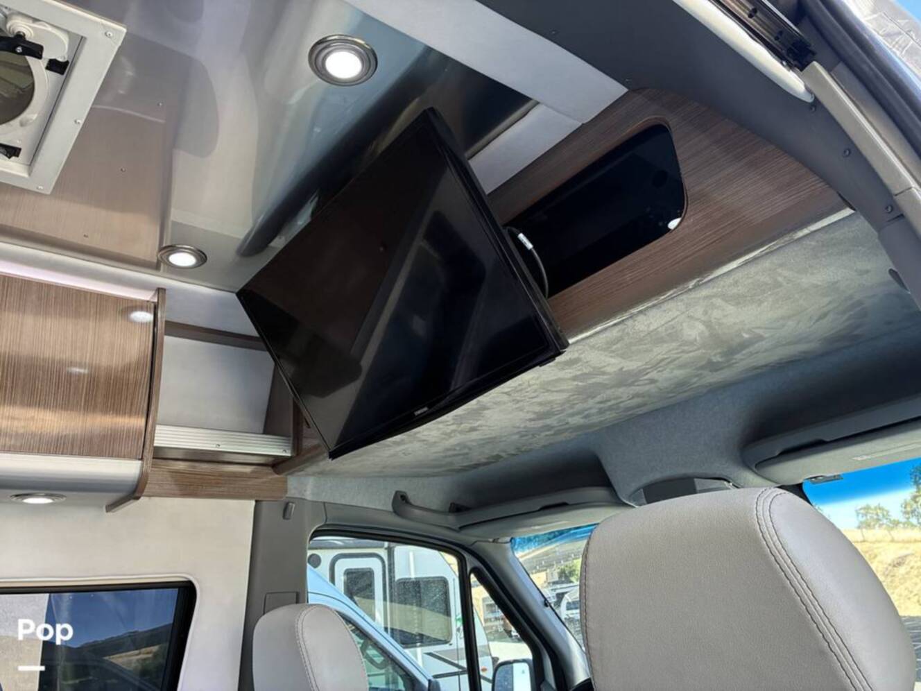 A photo of this 2017 Airstream Interstate EXT Lounge Twin Wardrobe