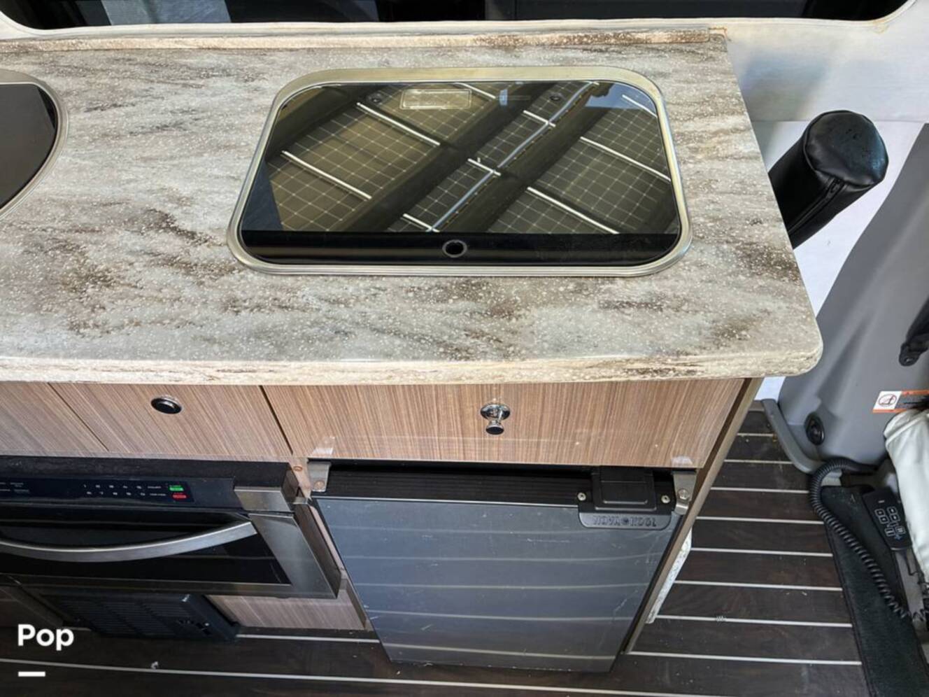 A photo of this 2017 Airstream Interstate EXT Lounge Twin Wardrobe