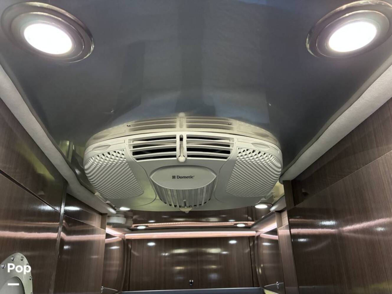 A photo of this 2017 Airstream Interstate EXT Lounge Twin Wardrobe