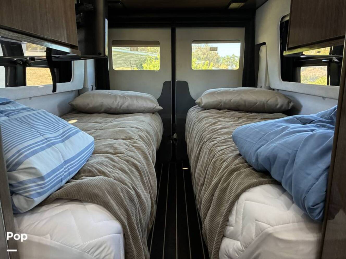 A photo of this 2017 Airstream Interstate EXT Lounge Twin Wardrobe