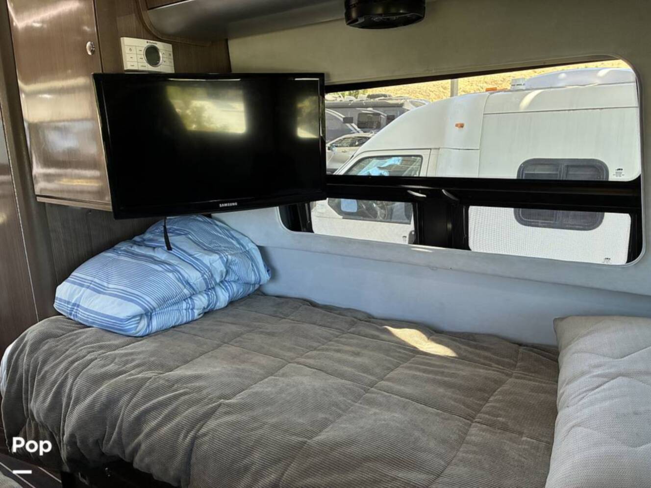 A photo of this 2017 Airstream Interstate EXT Lounge Twin Wardrobe