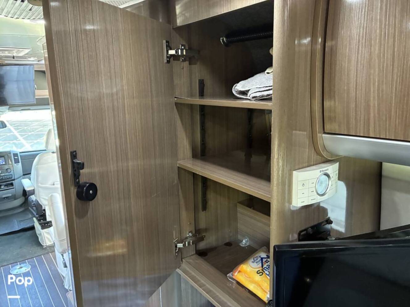 A photo of this 2017 Airstream Interstate EXT Lounge Twin Wardrobe
