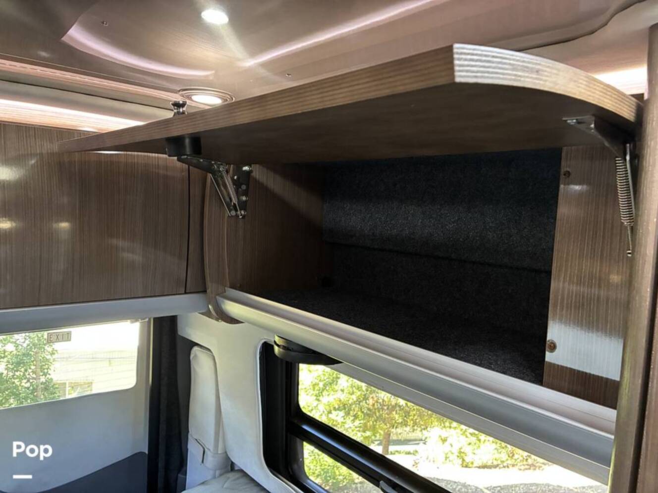 A photo of this 2017 Airstream Interstate EXT Lounge Twin Wardrobe