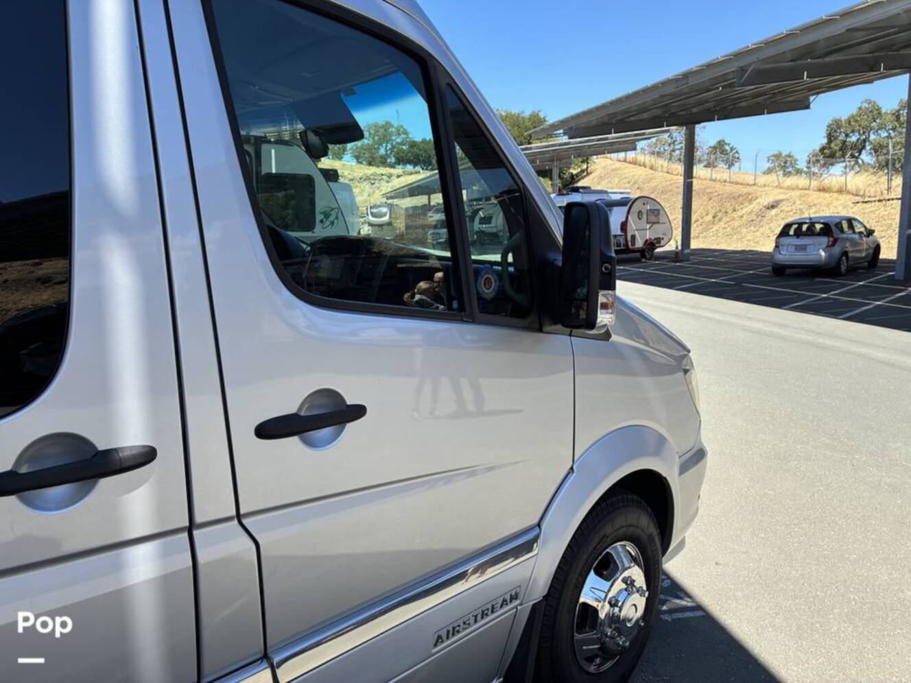 A photo of this 2017 Airstream Interstate EXT Lounge Twin Wardrobe