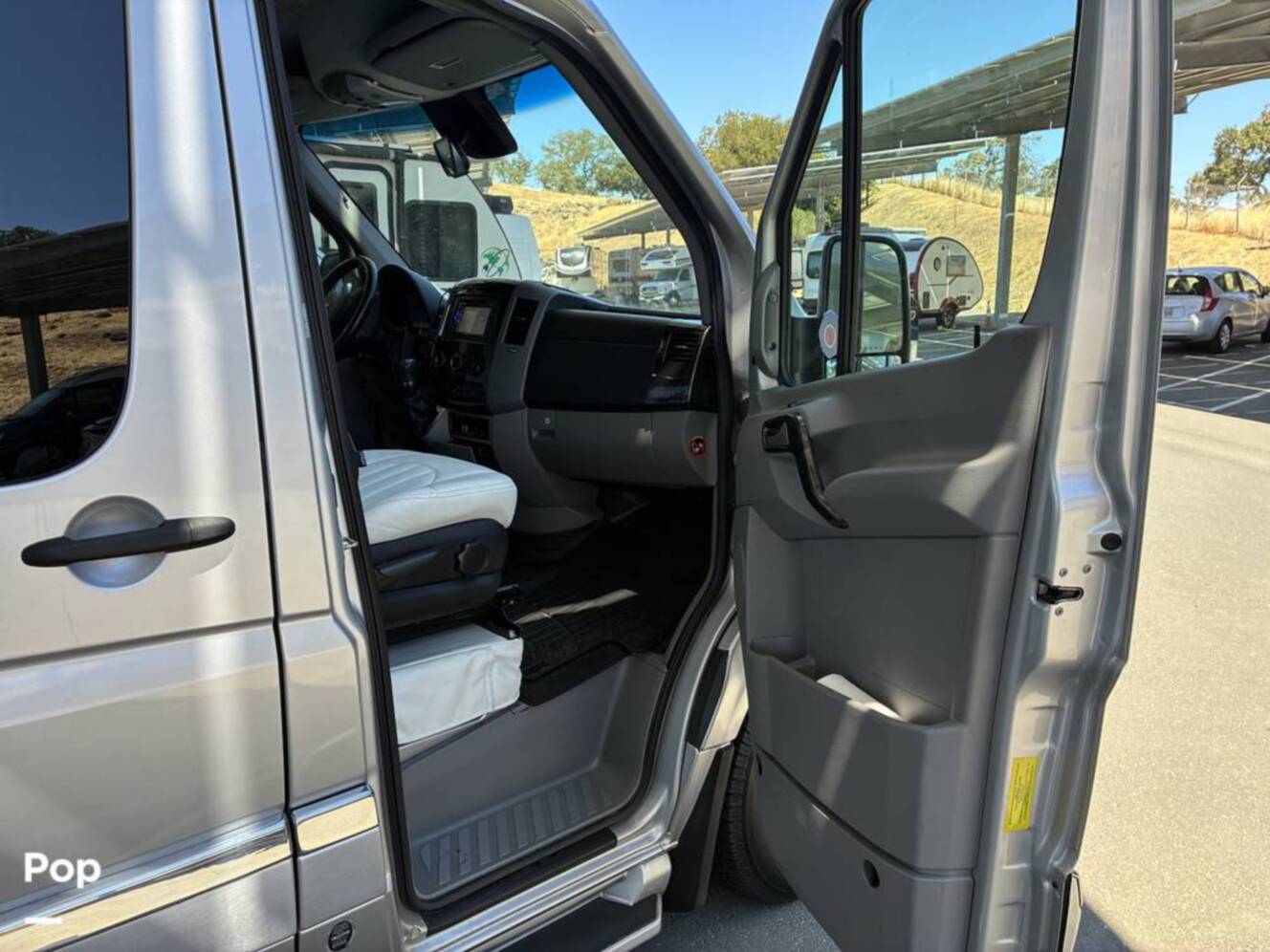A photo of this 2017 Airstream Interstate EXT Lounge Twin Wardrobe