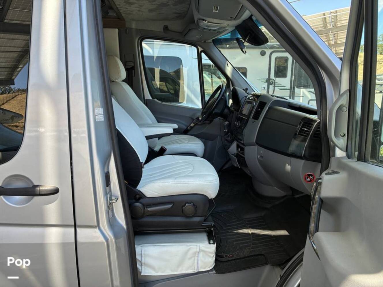 A photo of this 2017 Airstream Interstate EXT Lounge Twin Wardrobe