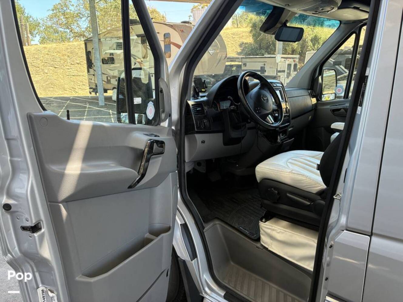 A photo of this 2017 Airstream Interstate EXT Lounge Twin Wardrobe