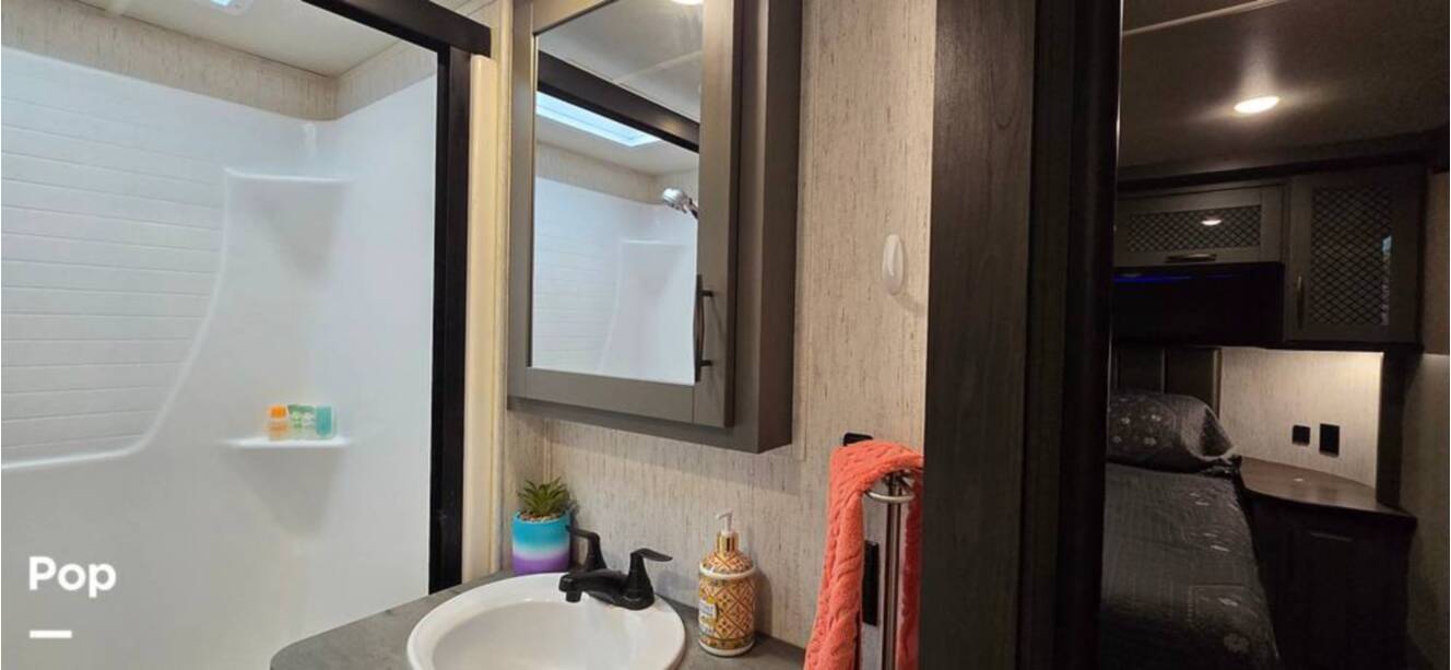 A photo of this 2020 Grand Design Momentum 351M