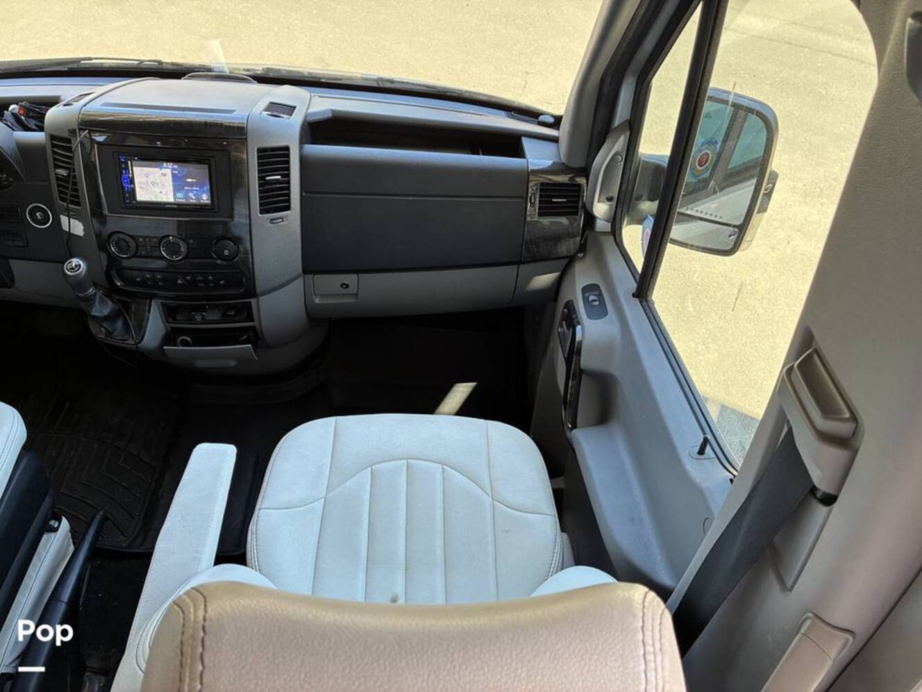 A photo of this 2017 Airstream Interstate EXT Lounge Twin Wardrobe