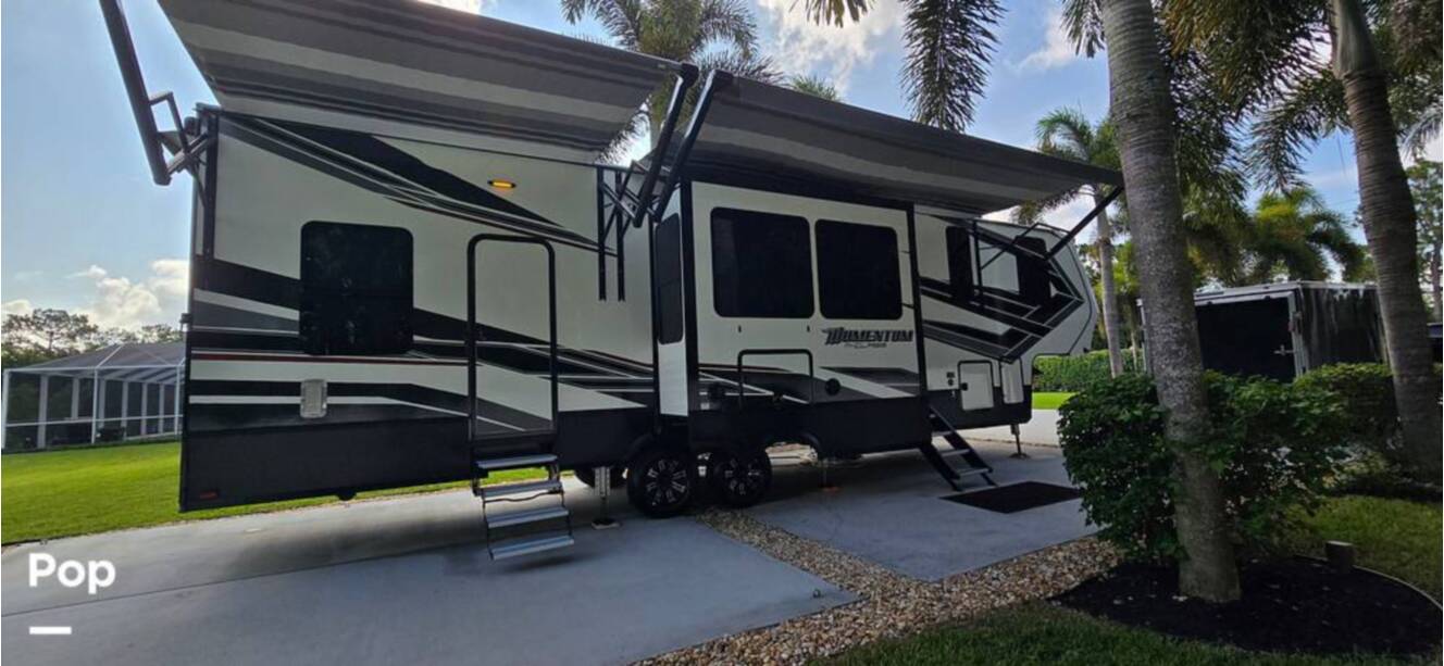 A photo of this 2020 Grand Design Momentum 351M