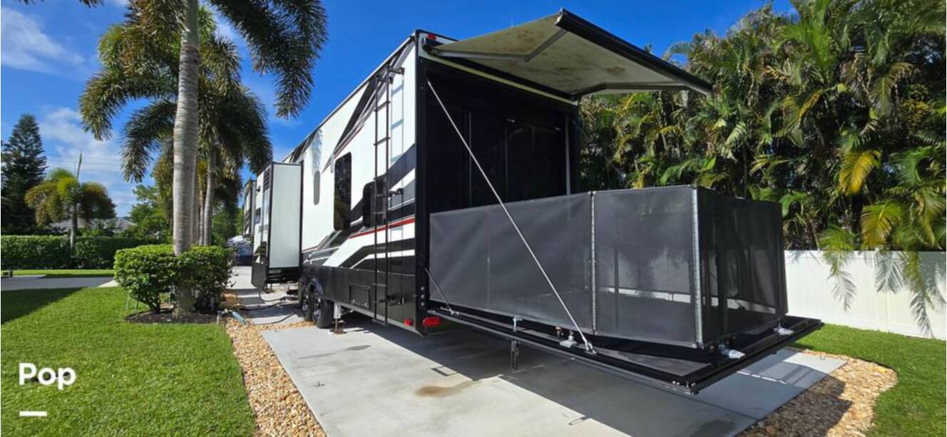 A photo of this 2020 Grand Design Momentum 351M
