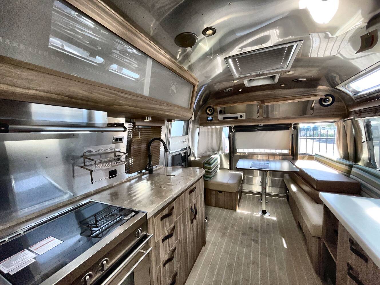 A photo of this 2018 Airstream Tommy Bahama 27FB