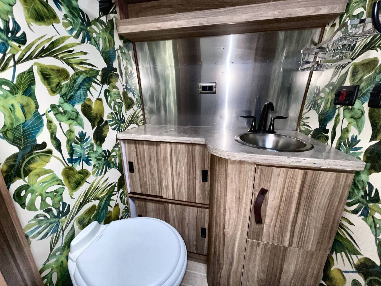 A photo of this 2018 Airstream Tommy Bahama 27FB