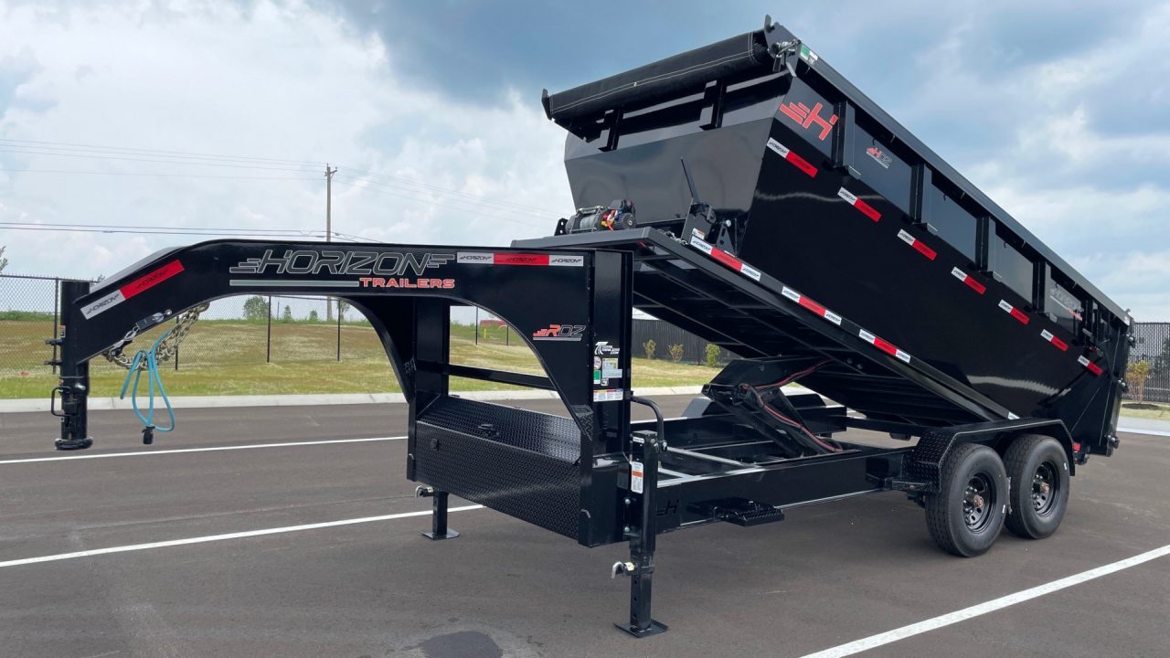 2024 Horizon Trailers RDZ-16' 17,920lb (GVWR) Roll Off Trailer w/Bins in Lebanon, TN