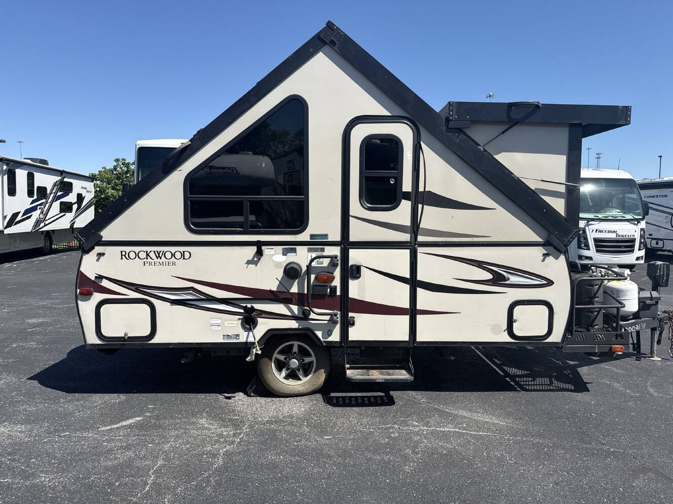A photo of this 2018 Forest River ROCKWOOD ESP A213HWESP