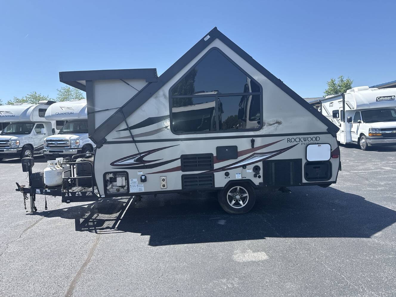 A photo of this 2018 Forest River ROCKWOOD ESP A213HWESP