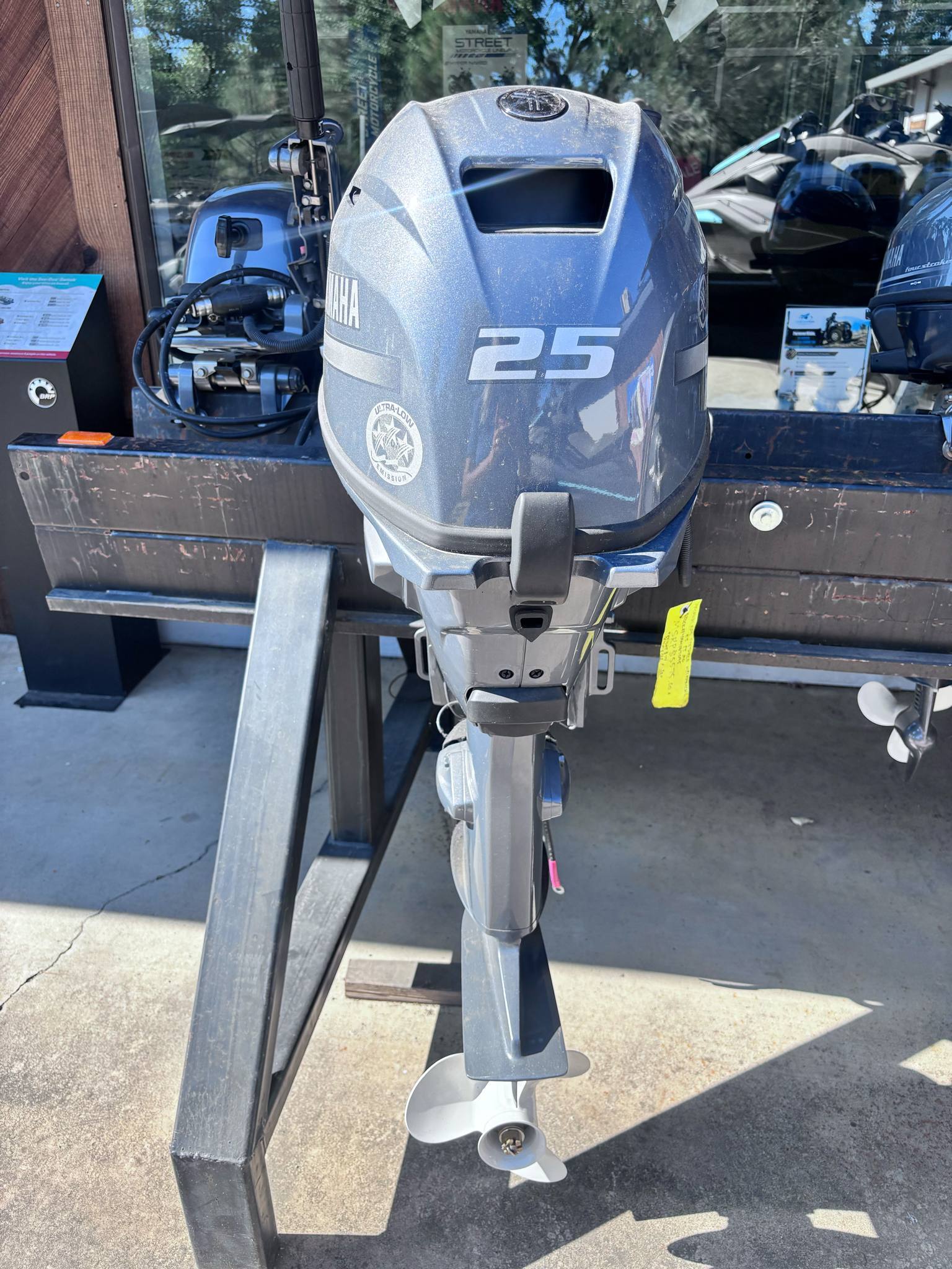 2023 Yamaha F25LWTC Single Outboard Engine boat