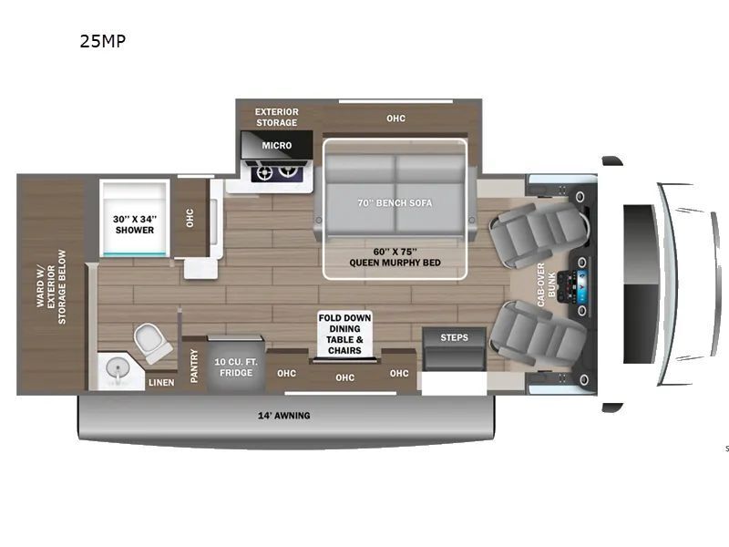 A photo of this 2026 Jayco Melbourne Prestige 25MP