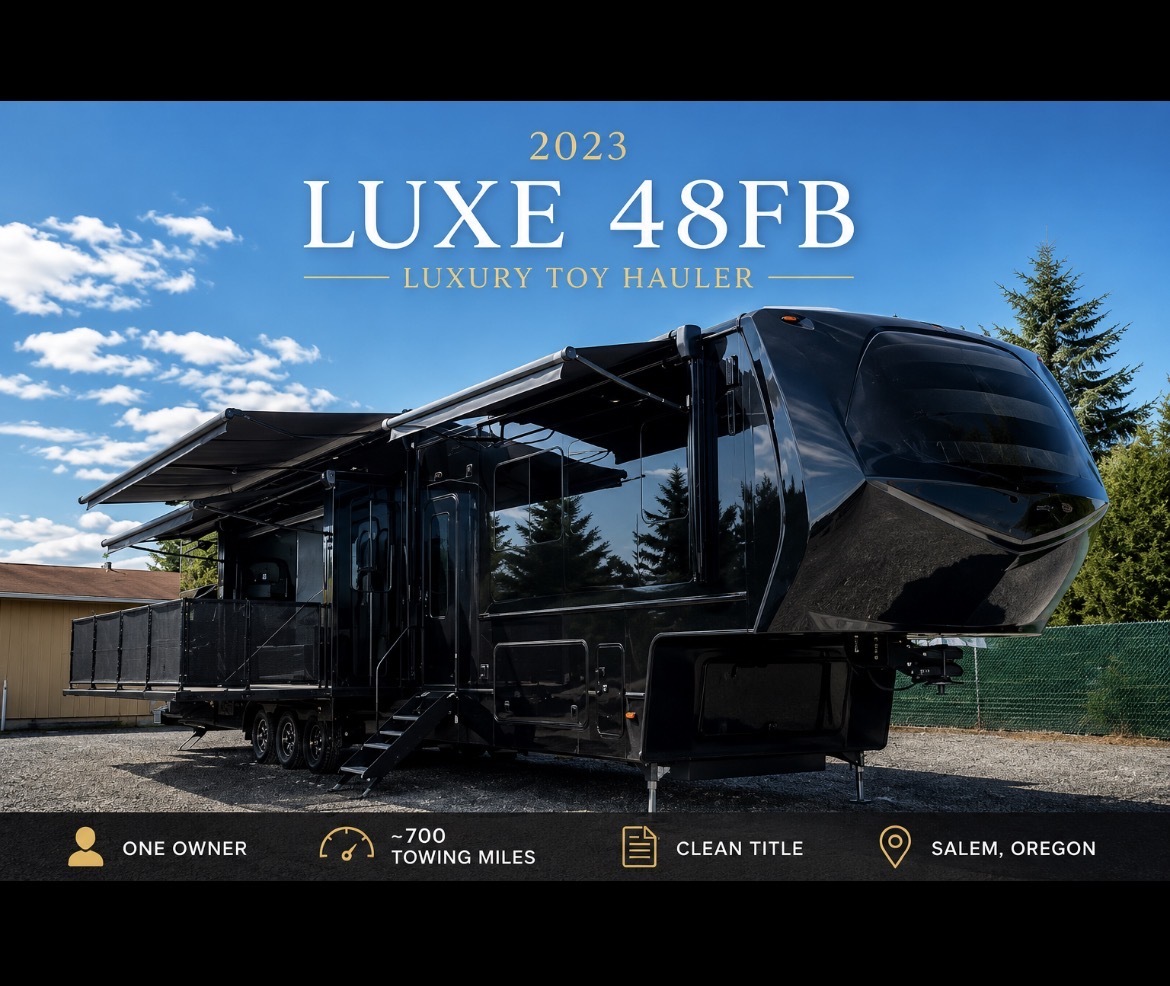 2023 Luxe TOY HAULER 48FB RV