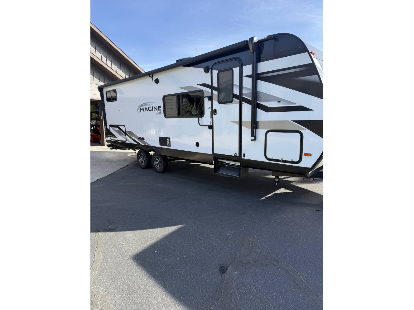 A photo of this 2023 Grand Design IMAGINE XLS 25BHE