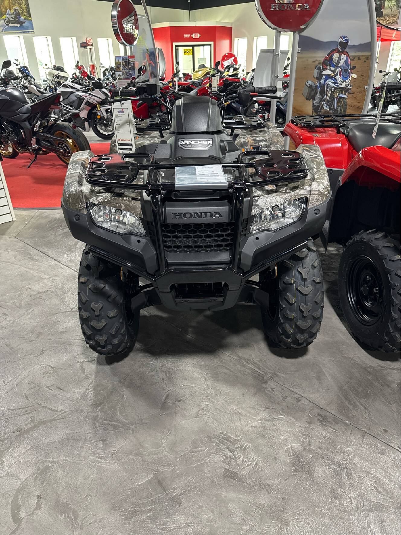 A photo of this 2027 Honda FourTrax Rancher 4x4