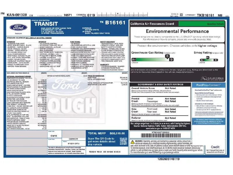 2026 FORD TRANSIT