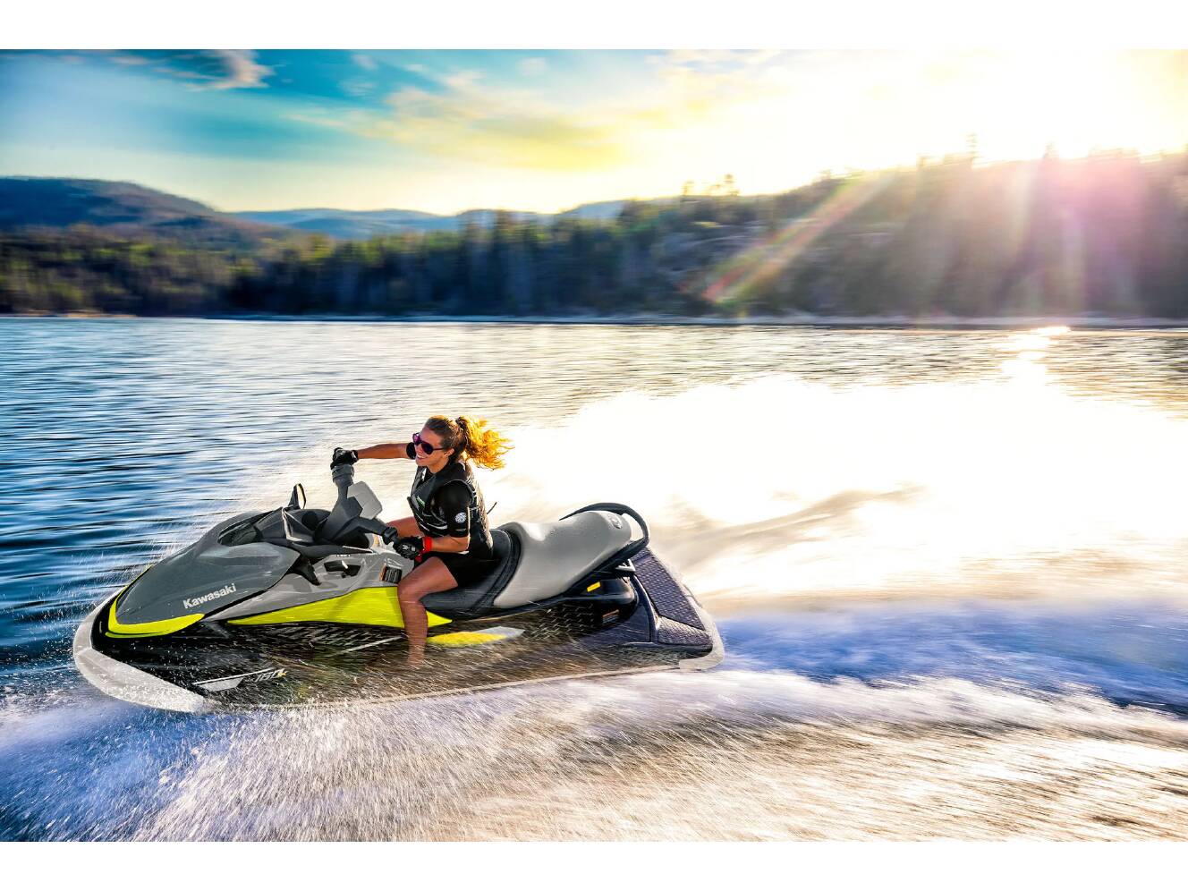 A photo of this 2026 Kawasaki Jet Ski® ST® 160X