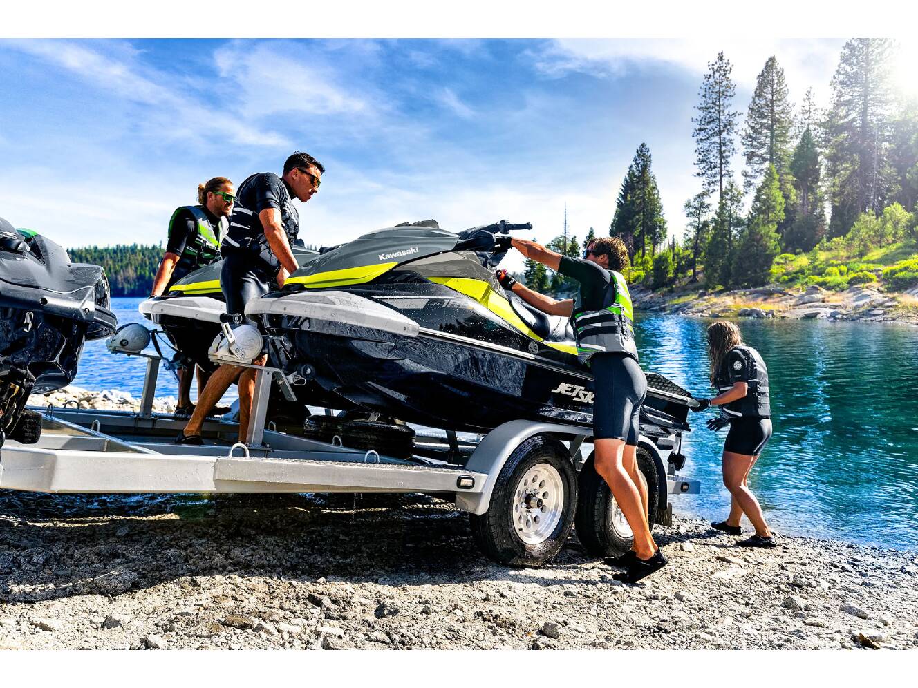 A photo of this 2026 Kawasaki Jet Ski® ST® 160X