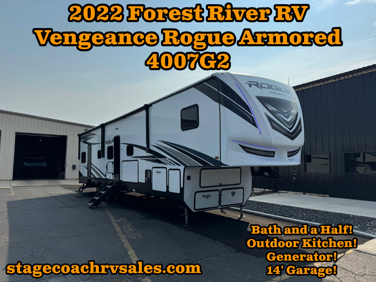2022 Forest River VENGEANCE ROGUE ARMORED 4007-G2 in peru IN
