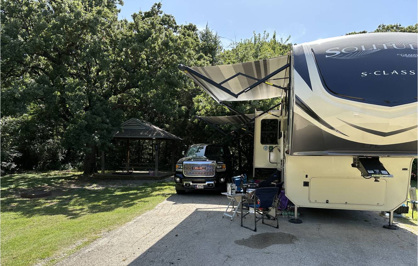 A photo of this 2020 Grand Design SOLITUDE S-CLASS 3950BH