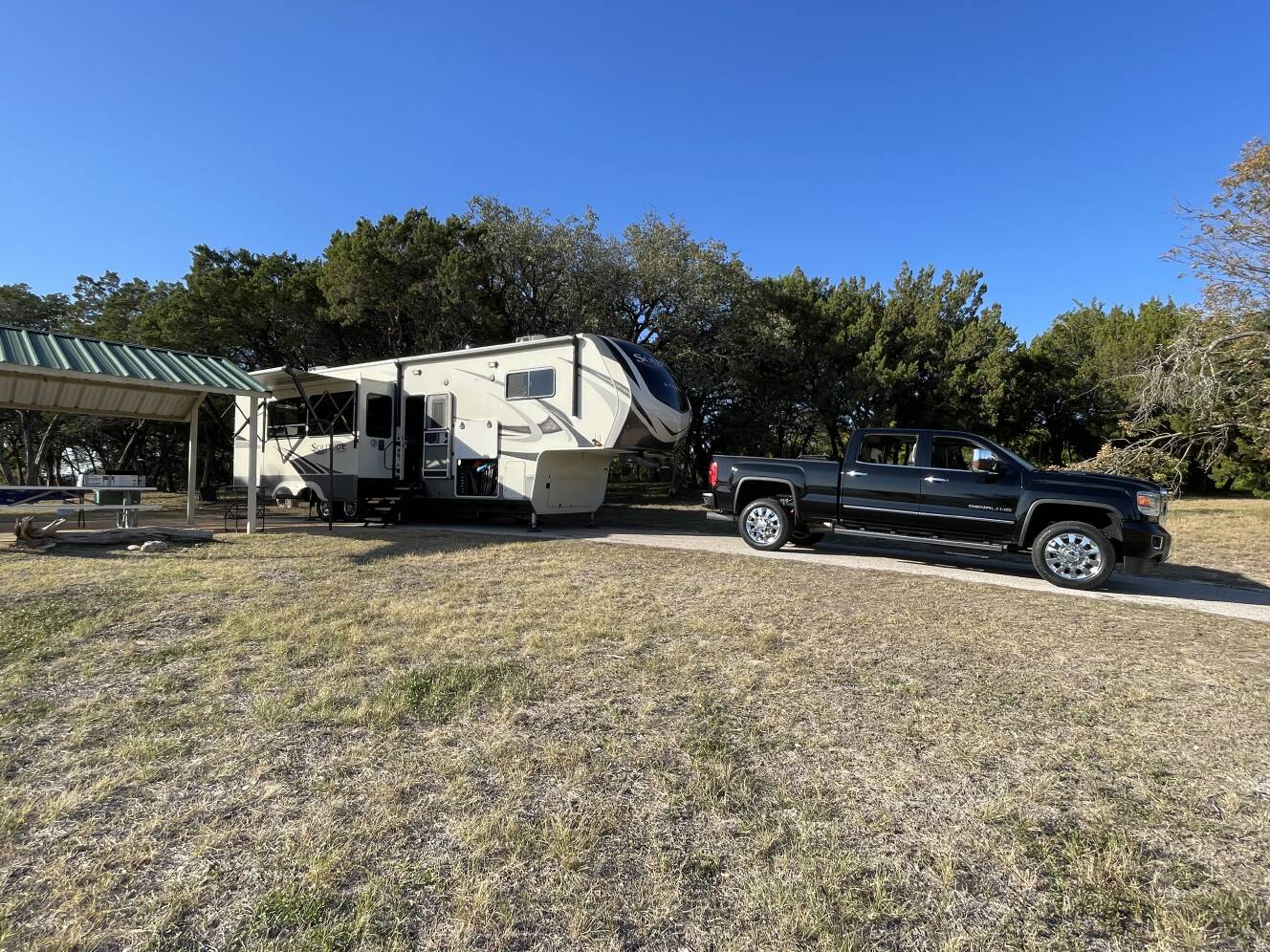 A photo of this 2020 Grand Design SOLITUDE S-CLASS 3950BH