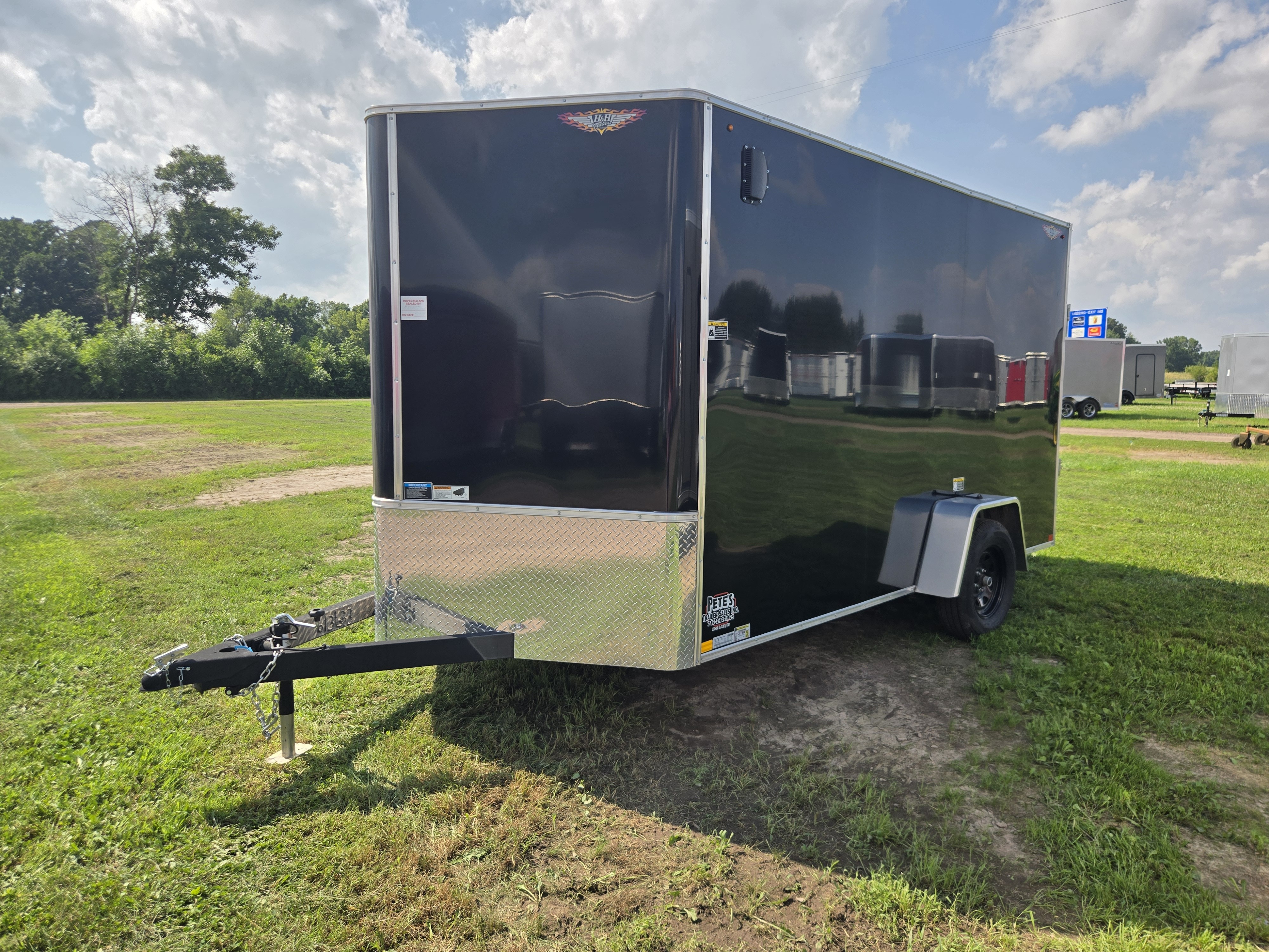 2025 H&H MFG 7x12 Single in Rice Lake, WI