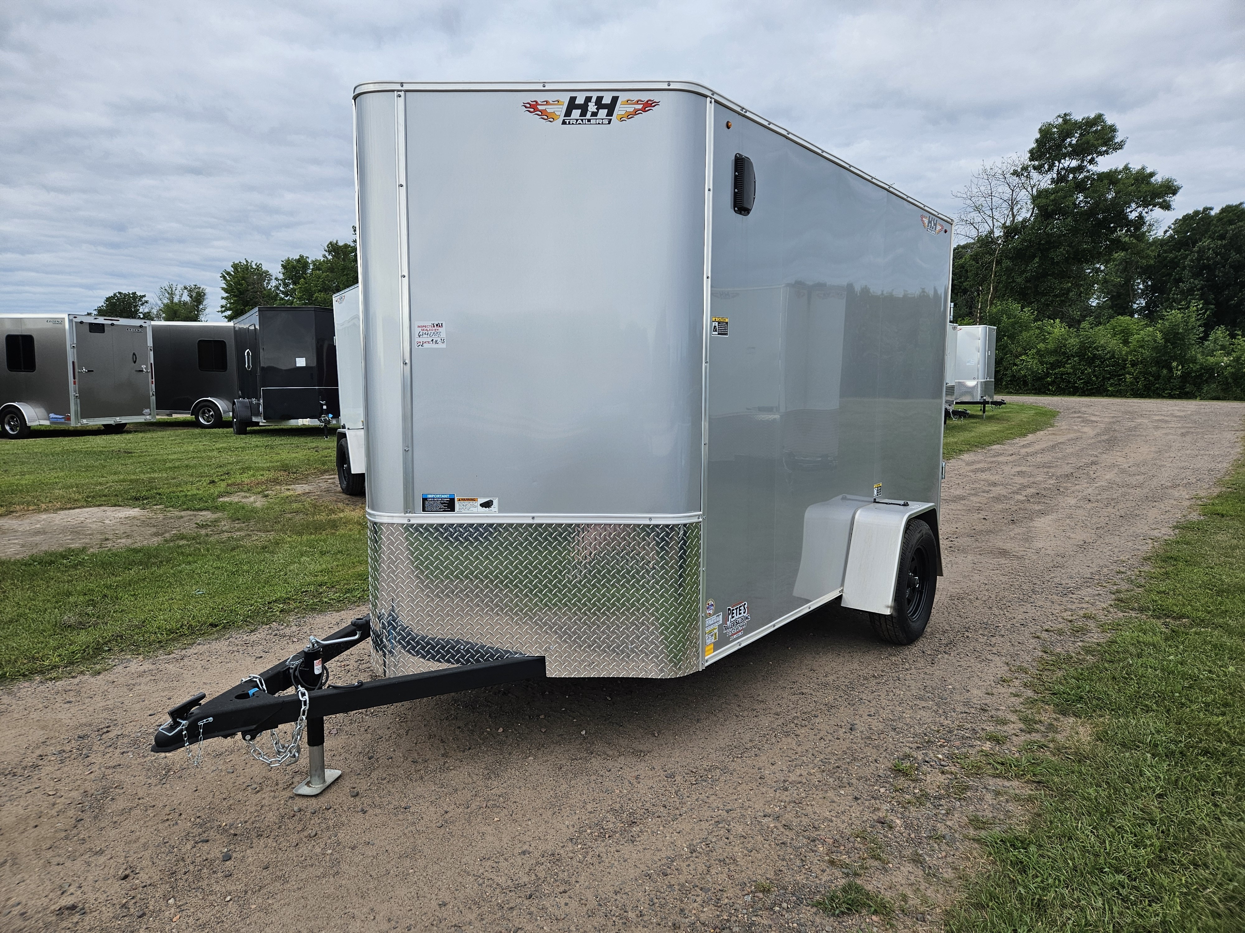 2026 H&H MFG 6X10 SINGLE AXLE CARGO in Rice Lake, WI